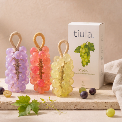 Tiula™ - Ręcznie Wykonane Mydło Winogrono