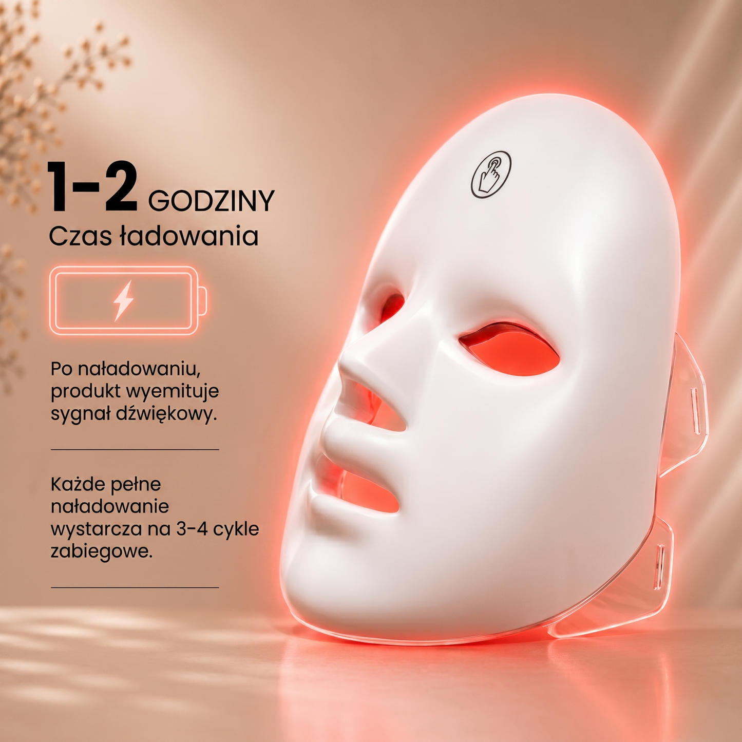 Tiula™ - Maska do terapii światłem LED
