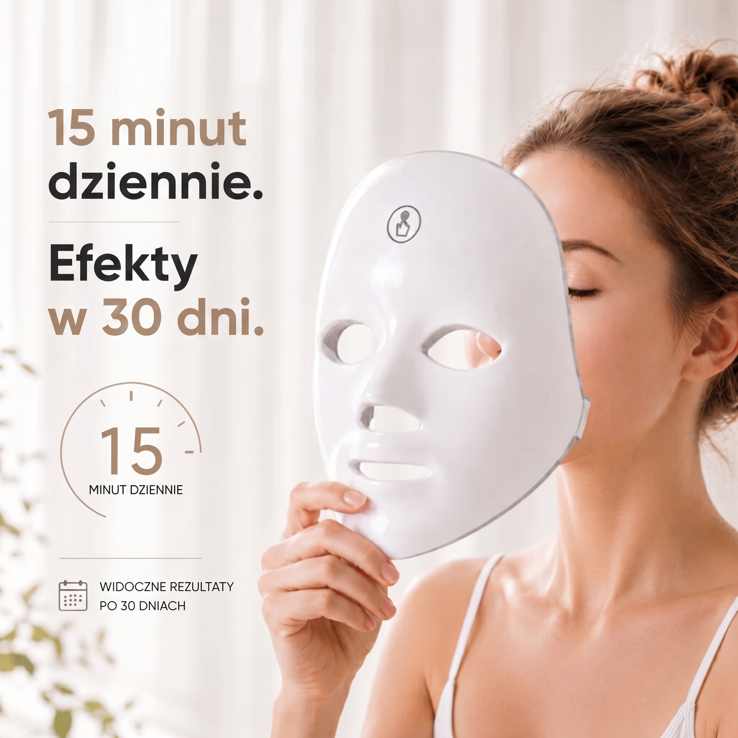 Tiula™ - Maska do terapii światłem LED
