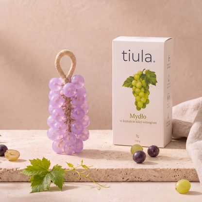 Tiula™ - Ręcznie Wykonane Mydło Winogrono