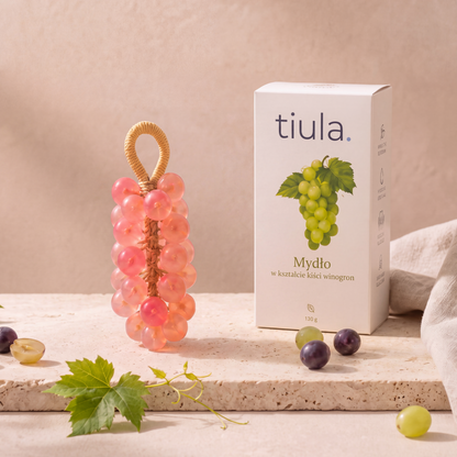 Tiula™ - Ręcznie Wykonane Mydło Winogrono